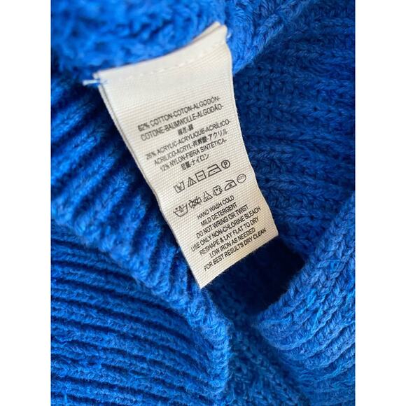 FREE PEOPLE Sunday Scoop Hi-Low Tunic Sweater oversized Cotton Blend XS/TP - Picture 9 of 11